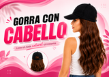 Gorras con Cabello Premium 🌸